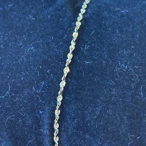 American Showcase Gold Tone Rope Chain Bracelet